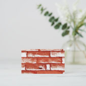 CARTE DE VISITE BRICK WALL (Debout devant)