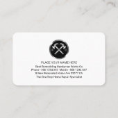 Carte De Visite Brickwork Masonry Home Handyman Repairs (Dos)