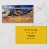 CARTE DE VISITE BRICOLEUR (Devant / Derrière)