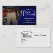 Carte De Visite Bricoleur à la maison de réparation (Devant / Derrière)