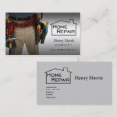 Carte De Visite Bricoleur à la maison de réparation (Devant / Derrière)