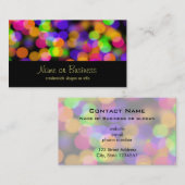Carte De Visite Bright and Sparkling (Devant / Derrière)