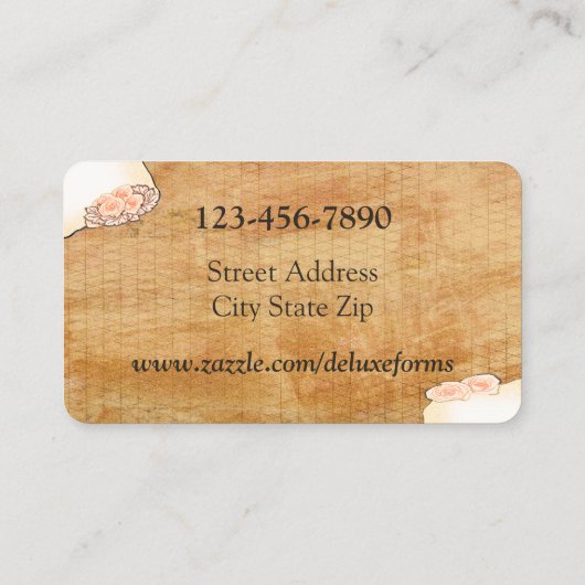 Carte De Visite Briller la crème (Dos)