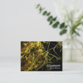 Carte De Visite Brins d'or Fractal 02 (Debout devant)