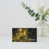 Carte De Visite Brins d'or fragiles (Debout devant)