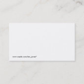 Carte De Visite Brique et mortier (Dos)