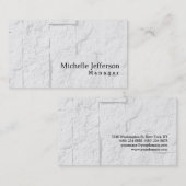 Carte De Visite Brique murale design unique (Devant / Derrière)