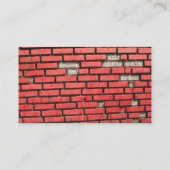 Carte De Visite Briques (Dos)