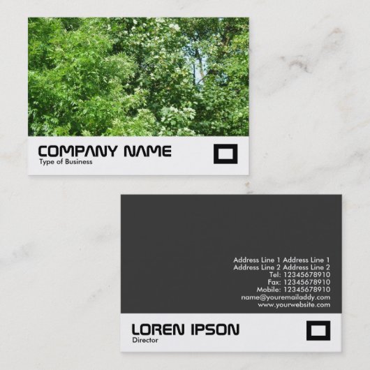 Carte De Visite Brise d'été (Devant / Derrière)