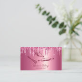 Carte De Visite broche à rouler & whisky cupcake Boulangerie Drivi (Debout devant)