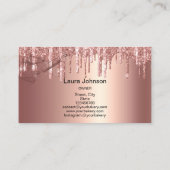 Carte De Visite broche à rouler & whisky cupcake Boulangerie Drivi (Dos)