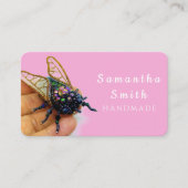 Carte De Visite Broche artisanale (Devant)