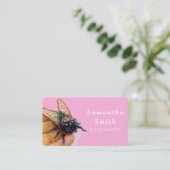 Carte De Visite Broche artisanale (Debout devant)