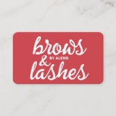 Carte De Visite Broches à microlames QR (Devant)