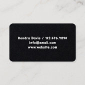 Carte De Visite Broches mobiles (Dos)