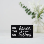Carte De Visite Broches mobiles (Debout devant)