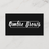 Carte De Visite Broches Ombre et cils (Devant)