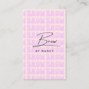Carte De Visite Broches Super roses rétro