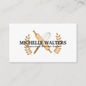 Carte De Visite Brochure et broche (Devant)