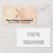 Carte De Visite Brochure et broche (Devant / Derrière)