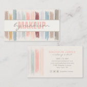 Carte De Visite Brochures à la mode moderne et chic (Devant / Derrière)