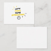 Carte De Visite broderie (Devant / Derrière)