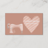 Carte De Visite Broderie de vêtements (Devant)