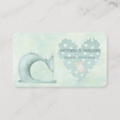 Carte De Visite Broderie de vêtements (Devant)