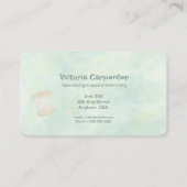 Carte De Visite Broderie de vêtements (Dos)