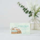 Carte De Visite Broderie de vêtements (Debout devant)