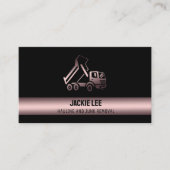 Carte De Visite Bronze de suppression de la junk (Devant)