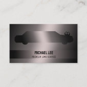 Carte De Visite Bronze noir limousine (Devant)