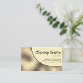 Carte De Visite Bronze or Gras Simple (Debout devant)