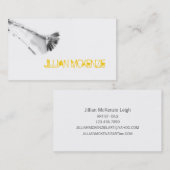 Carte De Visite Brosse d'artiste (Devant / Derrière)