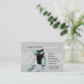 Carte De Visite Brosse pour peintres de maison promotionnels profe (Debout devant)