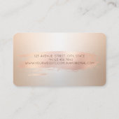 Carte De Visite Brosse professionnelle, Cupcake, Sucres (Dos)