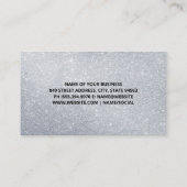 Carte De Visite Brosses de maquillage Application de maquillage (Dos)