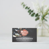 Carte De Visite Brosses de maquillage | Beauté (Debout devant)