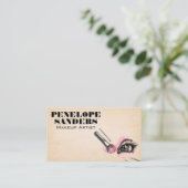 Carte De Visite Brosses de maquillage | Lashes oculaires (Debout devant)