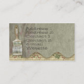 Carte De Visite Brosses de Painter´s (Dos)