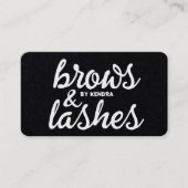 Carte De Visite Brosses sourcils (Devant)