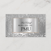 Carte De Visite Brosses ULM Microblading Henna Salon (Devant)