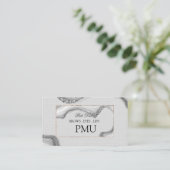 Carte De Visite Brosses ULM Microblading Henna Salon (Debout devant)