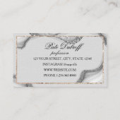 Carte De Visite Brosses ULM Microblading Henna Salon (Dos)