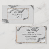 Carte De Visite Brosses ULM Microblading Henna Salon (Devant / Derrière)