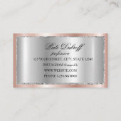 Carte De Visite Brosses ULM Microblading Henna Salon (Dos)