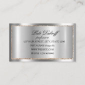 Carte De Visite Brosses ULM Microblading Henna Salon (Dos)