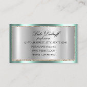 Carte De Visite Brosses ULM Microblading Henna Salon (Dos)