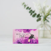 Carte De Visite Brosses ULM Microblading Henna Salon (Debout devant)