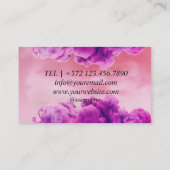 Carte De Visite Brosses ULM Microblading Henna Salon (Dos)